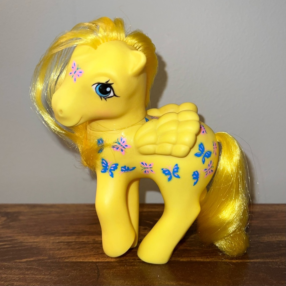 Vintage 1987 My Little Pony Dancing Butterflies Twice as Fancy Pony